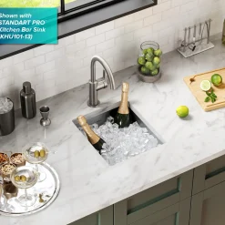 Sale Oletto Single Handle Kitchen Bar Faucet in Spot Free Stainless Steel Single Hole|Bar Faucets