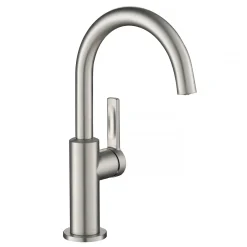 Sale Oletto Single Handle Kitchen Bar Faucet in Spot Free Stainless Steel Single Hole|Bar Faucets