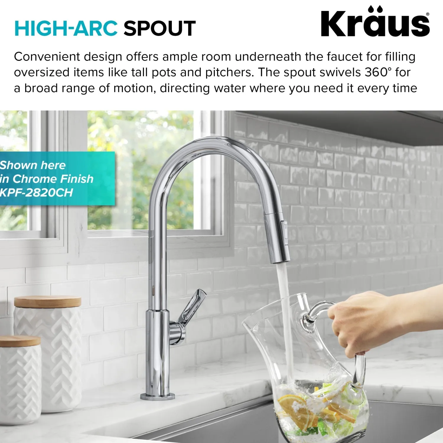 Best Oletto Single Handle Matte Black & Black Stainless Steel Pull-Down Kitchen Faucet Single Hole