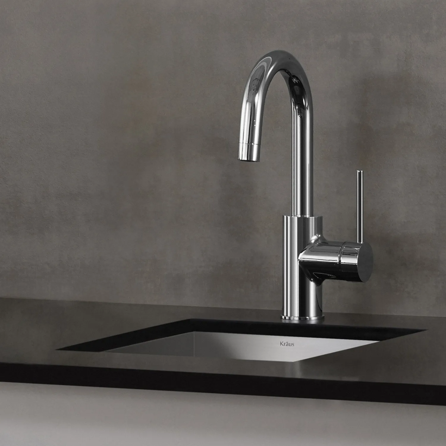 Online Oletto Single Lever Kitchen Bar Faucet in Chrome Bar Faucets