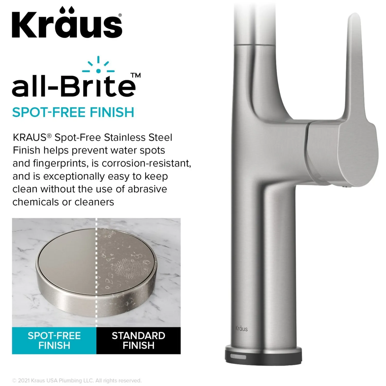 Online Oletto Tall Modern Single-Handle Touch Activated with Pull Down Sprayer in Spot Free Stainless Steel Touchless, Sensor And Tap Activated Kitchen Faucets
