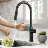 Online  Oletto Tall Modern Single-Handle Touch Activated with Pull Down Sprayer in Matte Black Touchless, Sensor And Tap Activated Kitchen Faucets