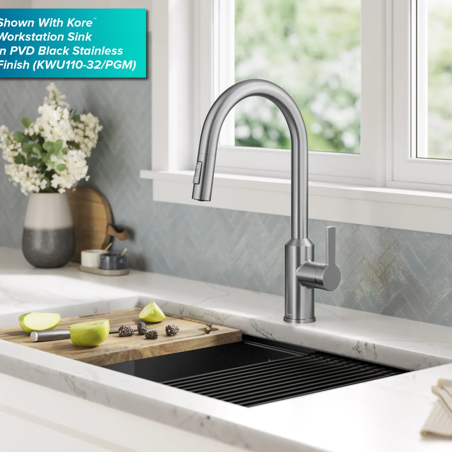 Online Oletto Touchless Pull-Down Kitchen Faucet in Spot-Free Stainless Steel Touchless, Sensor And Tap Activated Kitchen Faucets|Single Hole
