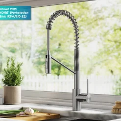 Online Oletto Touchless Pull-Down Single Handle Faucet in Spot Free Stainless Steel Touchless, Sensor And Tap Activated Kitchen Faucets|Single Hole