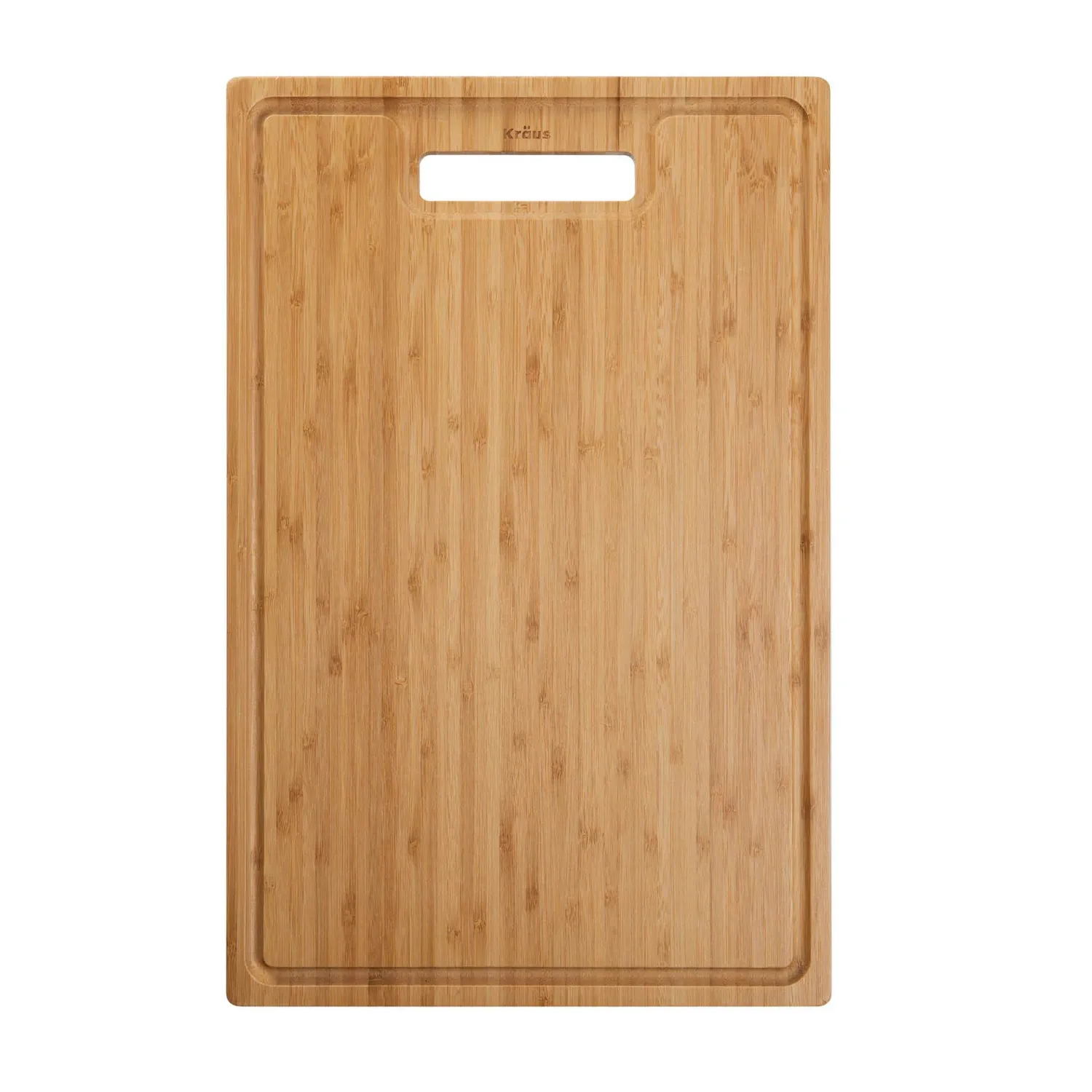 Clearance Organic Solid Bamboo Cutting Board for Kitchen Sink, 18.5" x 12" Cutting Boards