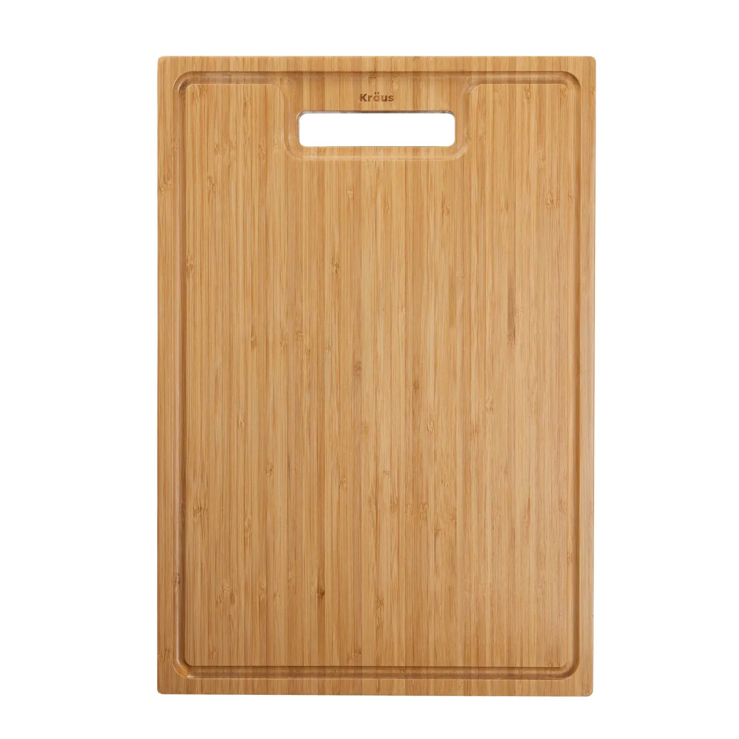 Outlet Organic Solid Bamboo Cutting Board for Kitchen Sink, 17.5" x 12" Cutting Boards