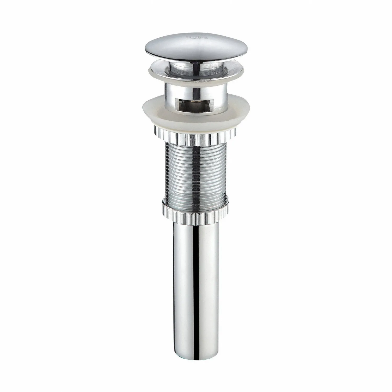 Pop-Up Drain for Bathroom Sink in Chrome Sink Drains|Overflow Bathroom Sink Drains
