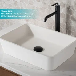 Sale Pop-Up Drain for Bathroom Sink in Matte Black Sink Drains|Overflow Bathroom Sink Drains