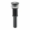 Pop-Up Drain for Bathroom Sink in Oil Rubbed Bronze Sink Drains|Overflow Bathroom Sink Drains