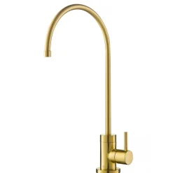 Outlet Purita 100% Lead-Free Kitchen Water Filter Faucet in Brushed Brass Single Hole|Water Filter Faucets