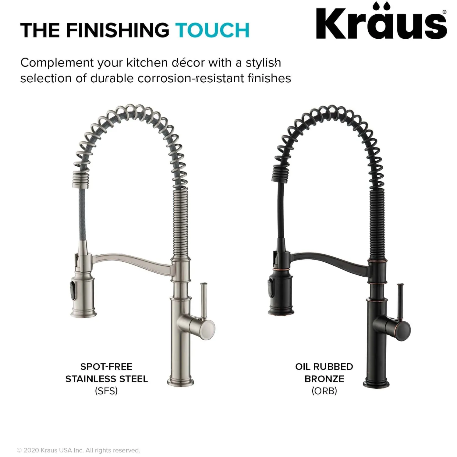 Best Sellette Commercial Style Pull-Down Kitchen Faucet in Oil Rubbed Bronze Single Hole