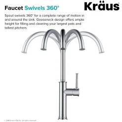 Sellette Kitchen Bar Faucet in Chrome Single Hole|Bar Faucets