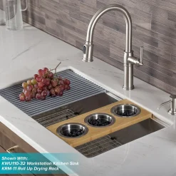 Hot Sellette Traditional Single Handle Pull-Down Kitchen Faucet in Spot Free Stainless Steel Single Hole