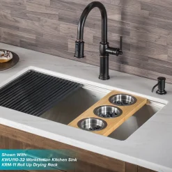 Online Sellette Traditional Single Handle Pull-Down Kitchen Faucet in Oil Rubbed Bronze Single Hole