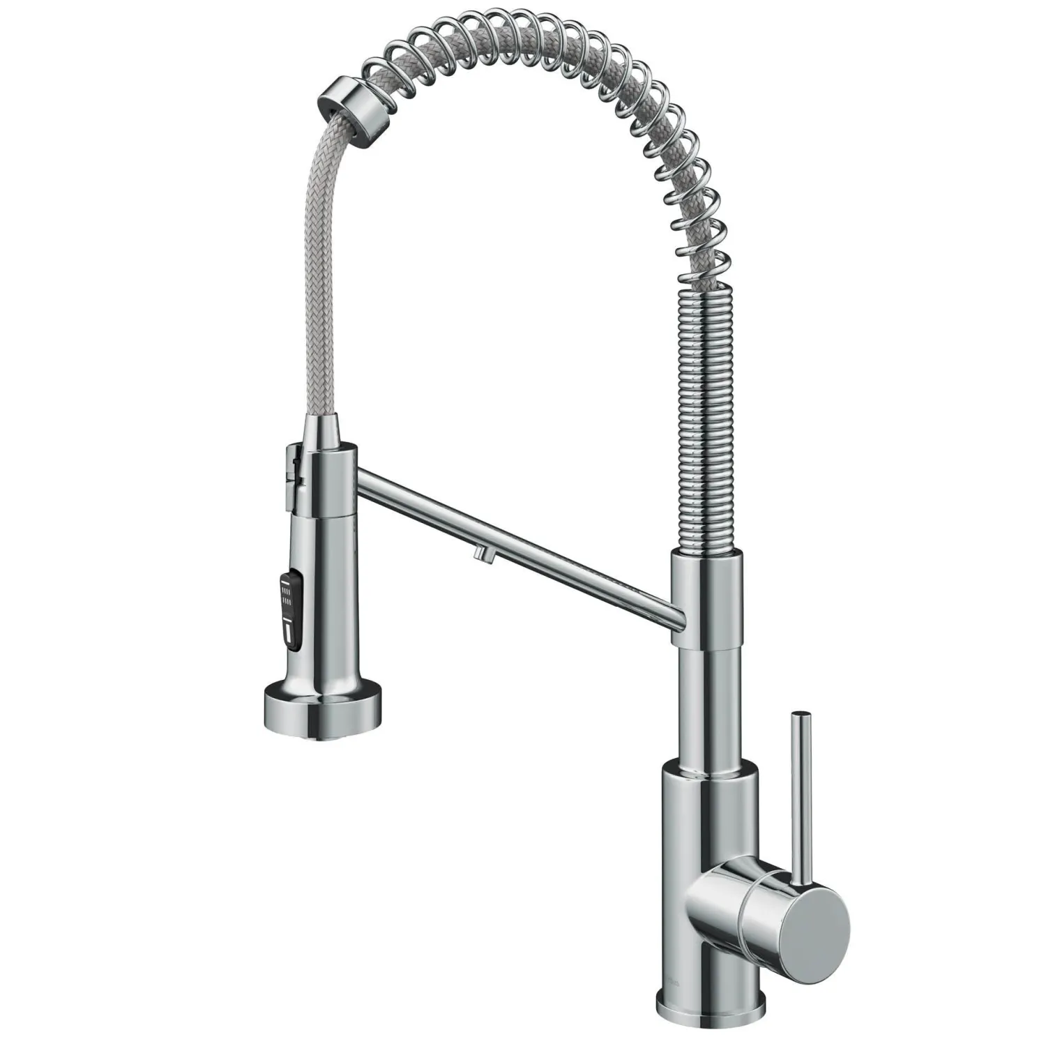 Best Single Handle Kitchen Faucet with Integrated Dispenser for Water Filtration in Chrome Single Hole|Water Filter Faucets