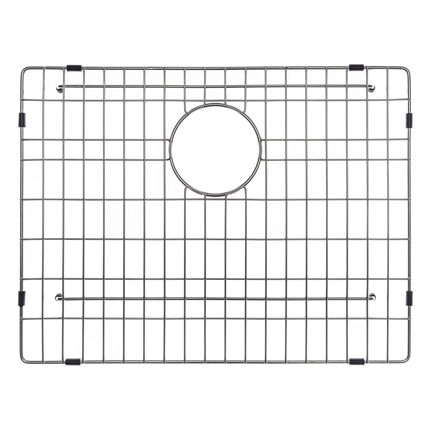 Discount Stainless Steel Bottom Grid with Protective Anti-Scratch Bumpers for KHU101-23 Kitchen Sink Bottom Grids