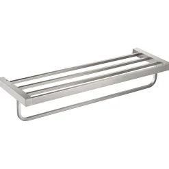 Discount Stelios Bathroom Shelf with Towel Bar Shelves|Towel Bars