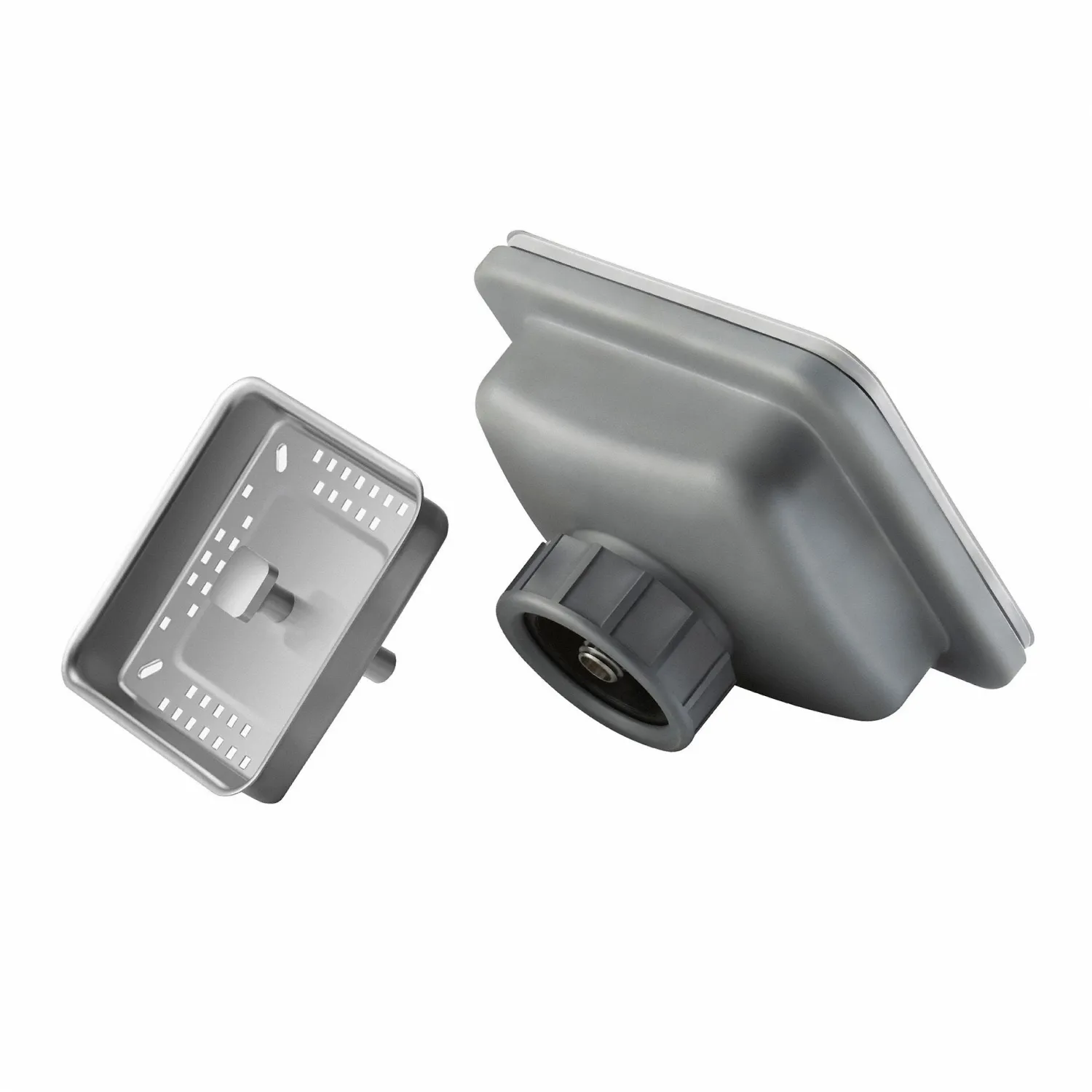 New ST-3 Square Stainless Steel Strainer Sink Drains, Disposer Flanges & Air Gaps