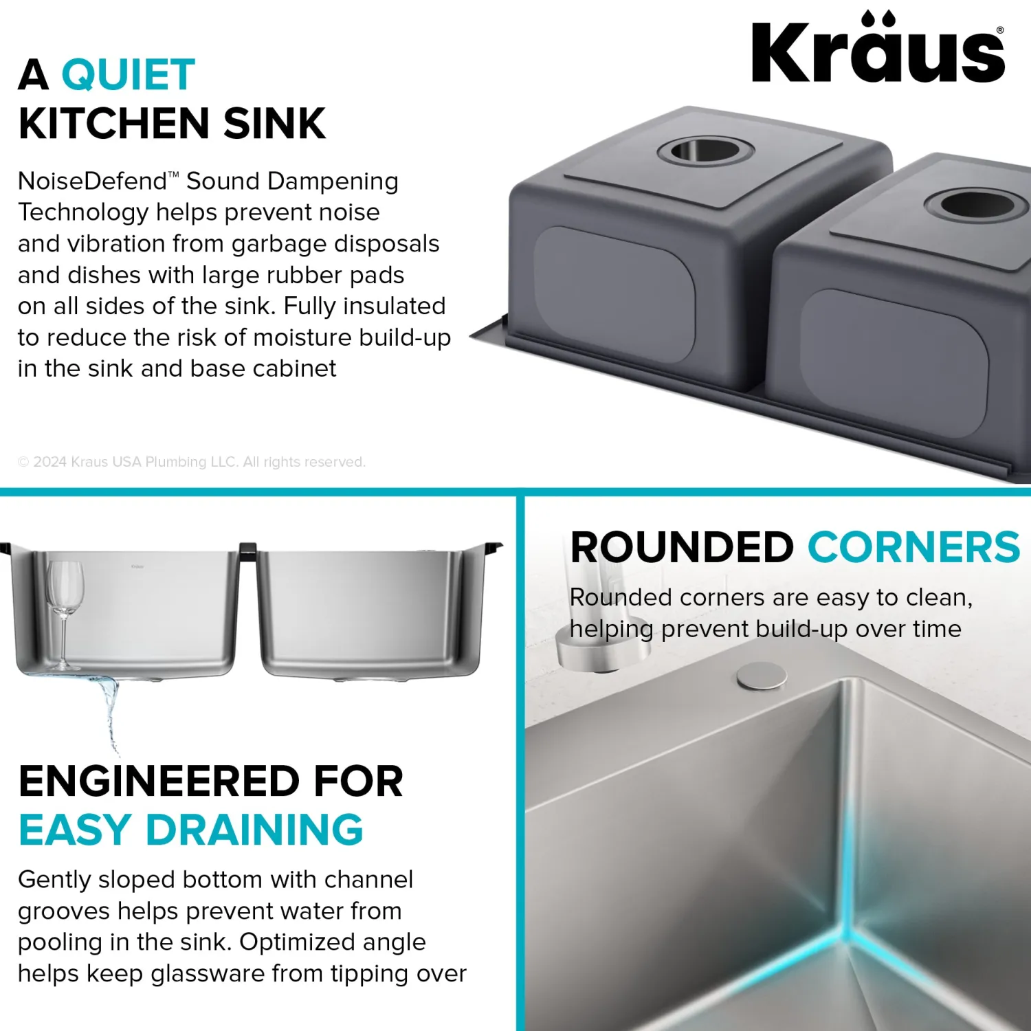 33” Topmount Double Bowl Stainless Steel Kitchen Sink Drop-In / Top Mount Sinks|Double Bowl Sinks