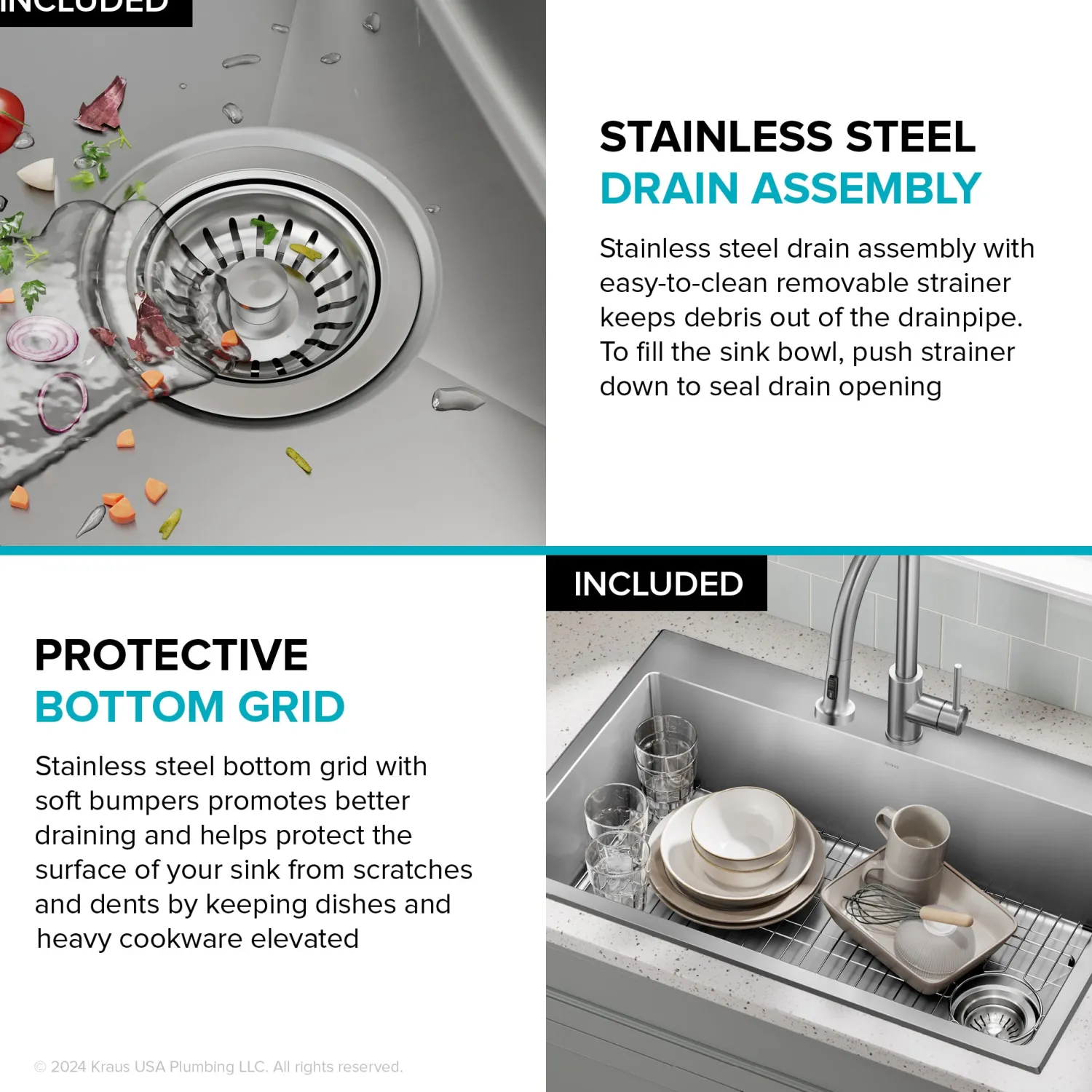 New 33” Topmount Single Bowl Stainless Steel Kitchen Sink Drop-In / Top Mount Sinks|Single Bowl Sinks