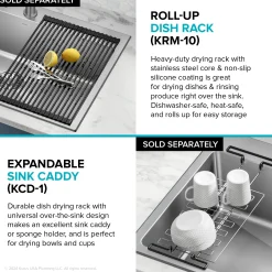 Best 15” Topmount Single Bowl Stainless Steel Kitchen Bar Sink Sinks For Tight Spaces|Bar / Prep Sinks