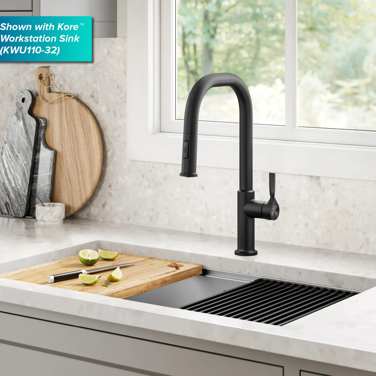 Discount Torak Single Handle Pull Down Kitchen Faucet in Matte Black Single Hole