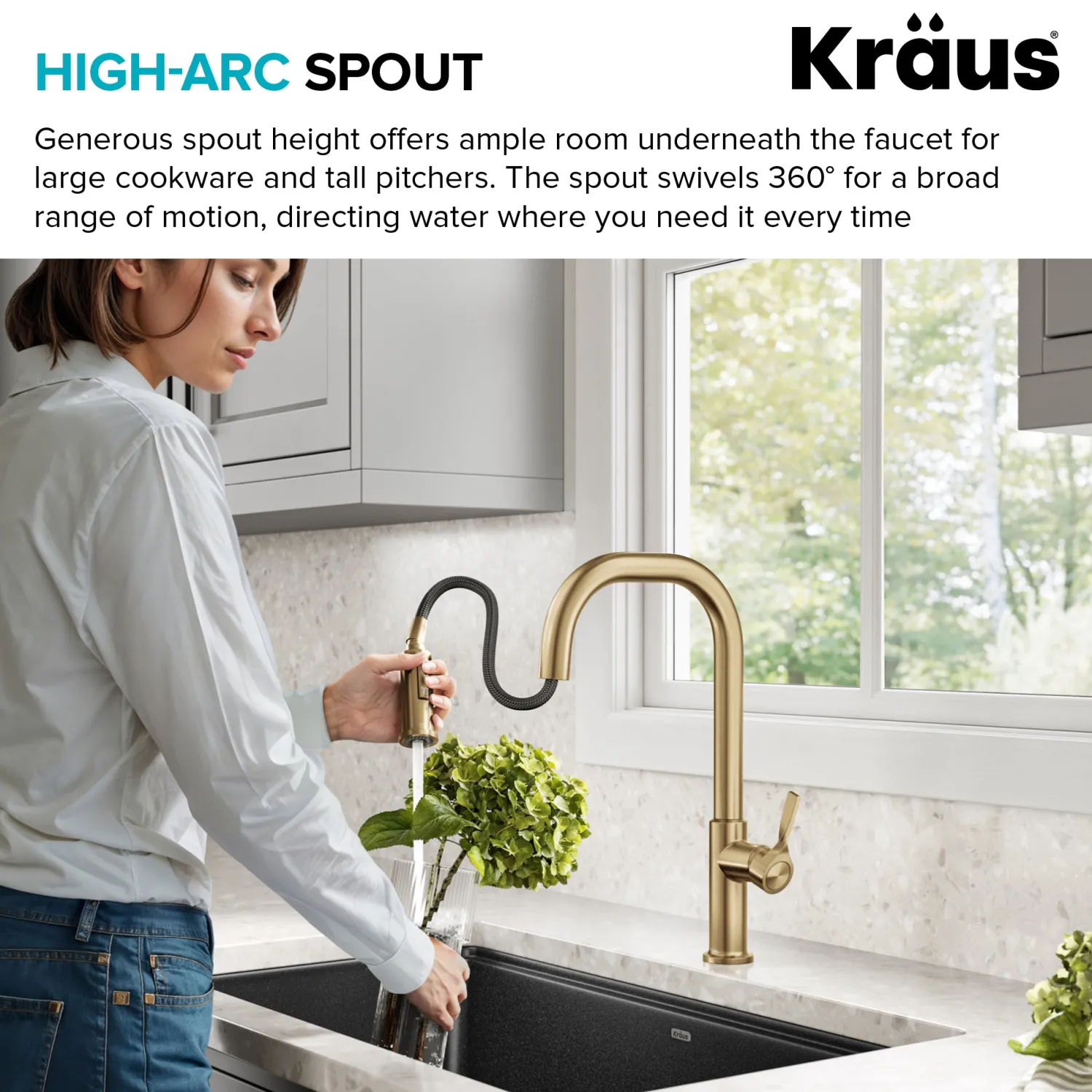 Discount Torak Single Handle Pull Down Kitchen Faucet in Matte Black Single Hole
