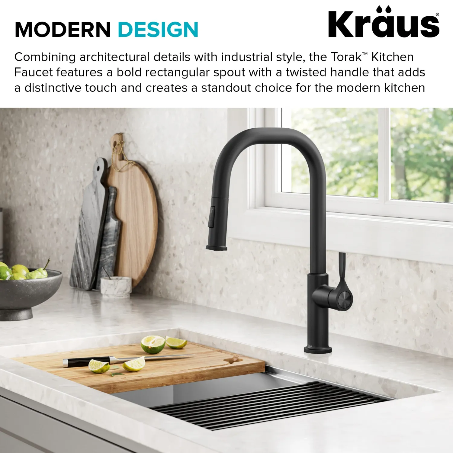 Discount Torak Single Handle Pull Down Kitchen Faucet in Matte Black Single Hole