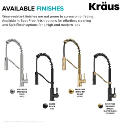 Discount Torak Single Handle Pull Down Kitchen Faucet in Brushed Brass Single Hole