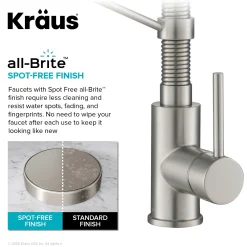 Sale Touchless Pull-Down Single Handle 18-Inch Kitchen Faucet in Spot Free Stainless Steel Touchless, Sensor And Tap Activated Kitchen Faucets|Single Hole