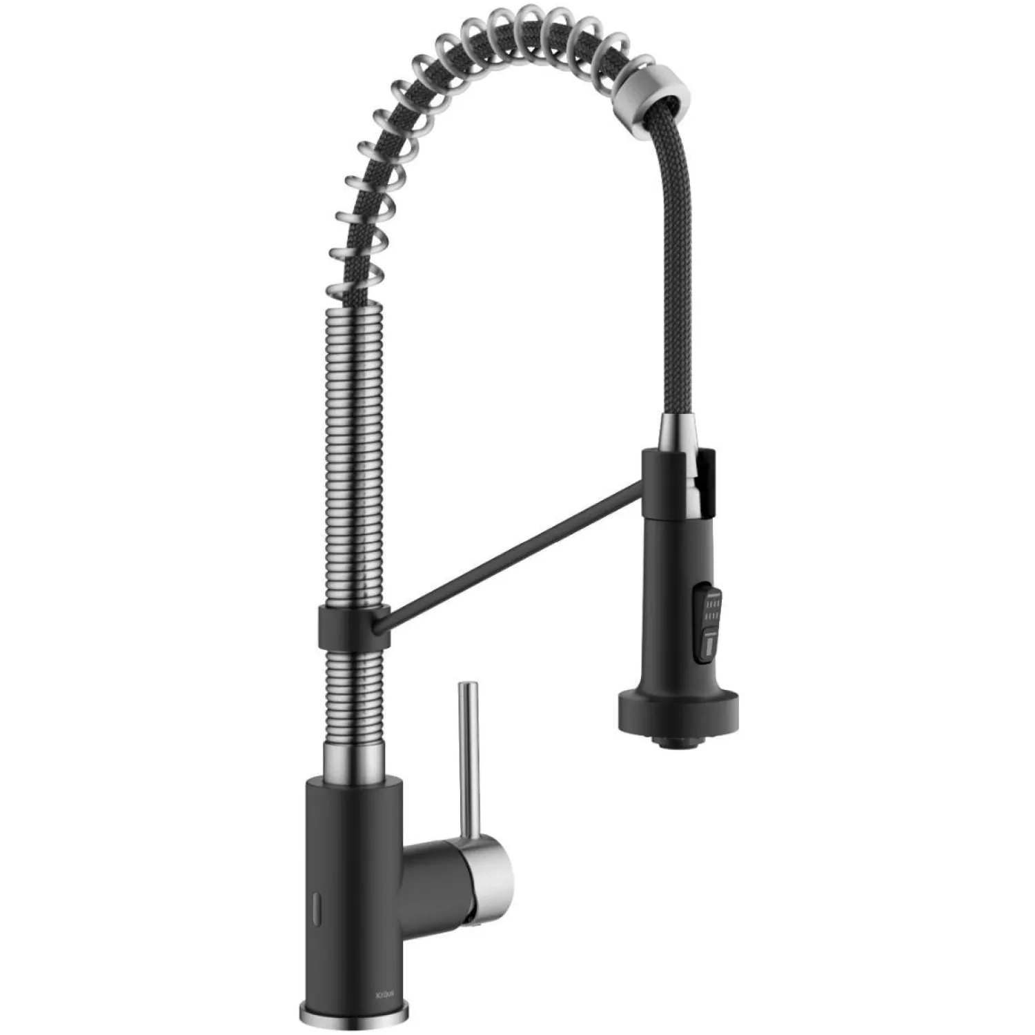 Online Touchless Pull-Down Single Handle 18-Inch Kitchen Faucet in Spot-Free Stainless & Matte Black Touchless, Sensor And Tap Activated Kitchen Faucets|Single Hole