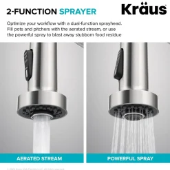Clearance Touchless Pull-Down Single Handle 18-Inch Kitchen Faucet in Brushed Brass Touchless, Sensor And Tap Activated Kitchen Faucets|Single Hole