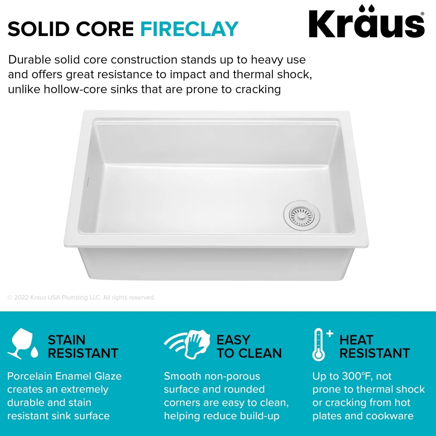 Hot Turino 33" Drop-In or Undermount Fireclay Workstation Kitchen Sink in Gloss White Drop-In / Top Mount Sinks|Single Bowl Sinks