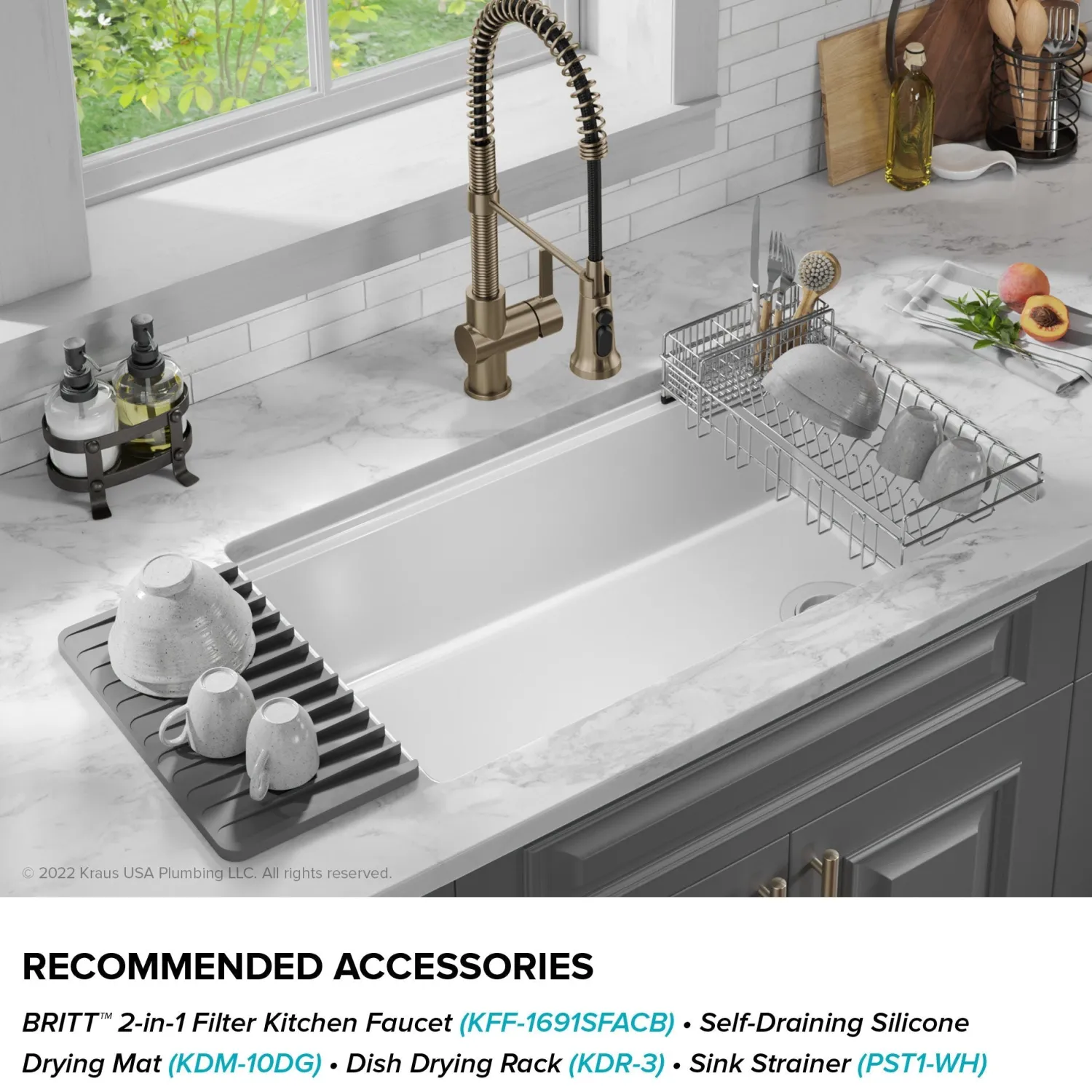 Hot Turino 33" Drop-In or Undermount Fireclay Workstation Kitchen Sink in Gloss White Drop-In / Top Mount Sinks|Single Bowl Sinks