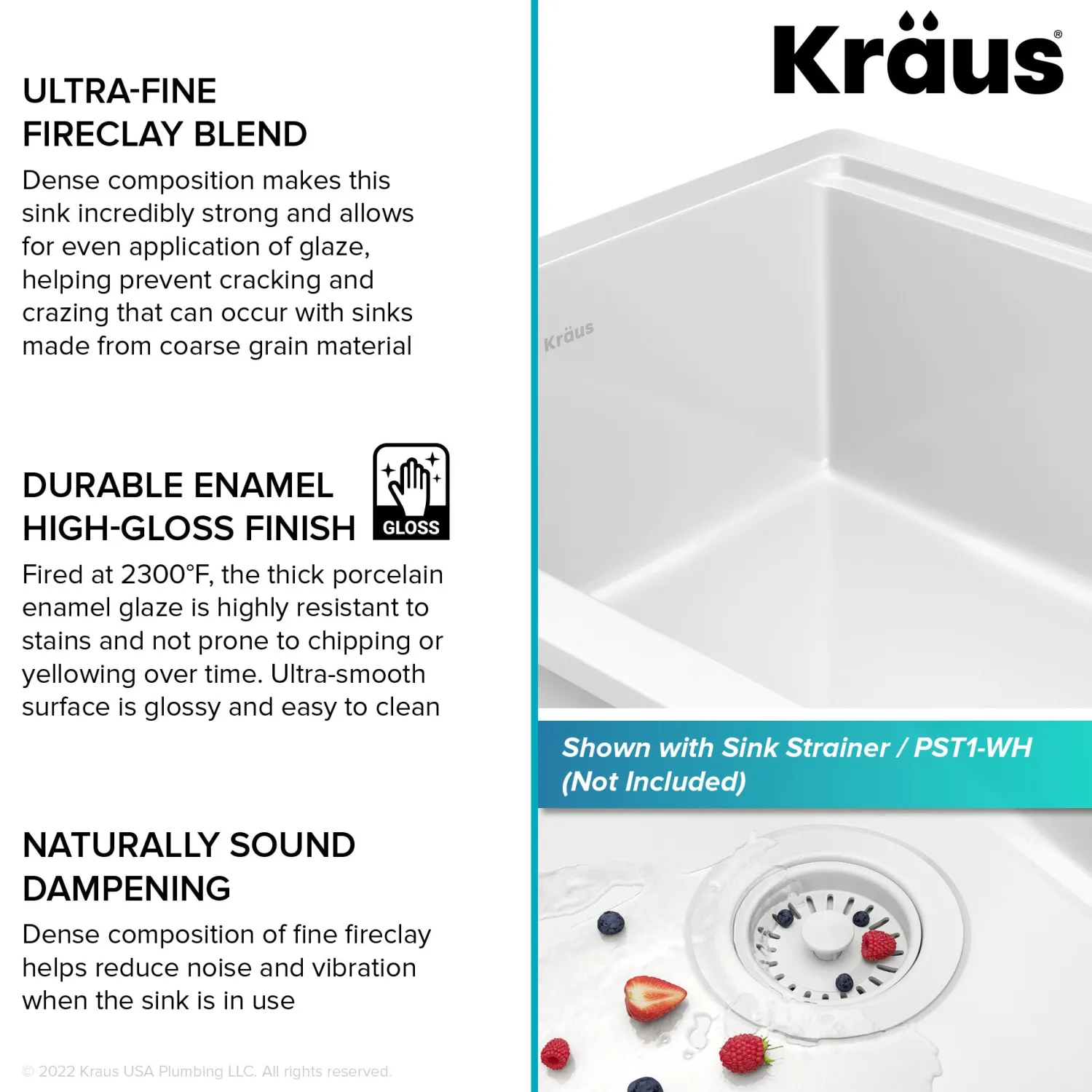 Hot Turino 33" Drop-In or Undermount Fireclay Workstation Kitchen Sink in Gloss White Drop-In / Top Mount Sinks|Single Bowl Sinks