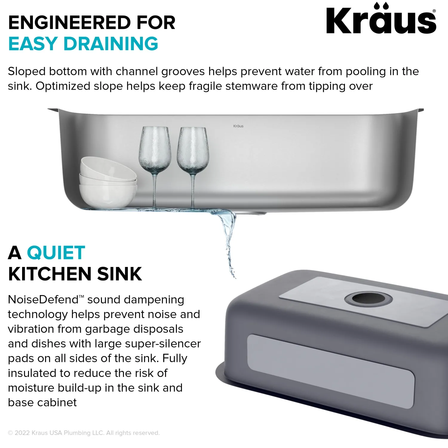 Hot 32” Undermount 18 gauge Stainless Steel Single Bowl Kitchen Sink Stainless Steel Sinks|Undermount Sinks