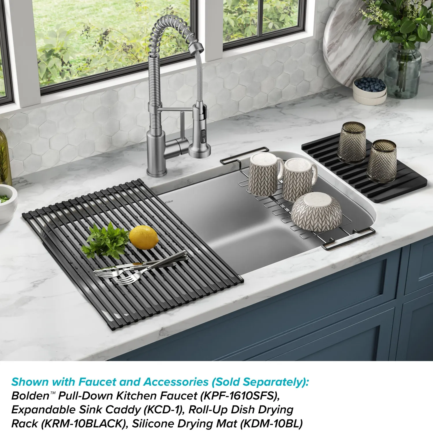 Hot 32” Undermount 18 gauge Stainless Steel Single Bowl Kitchen Sink Stainless Steel Sinks|Undermount Sinks
