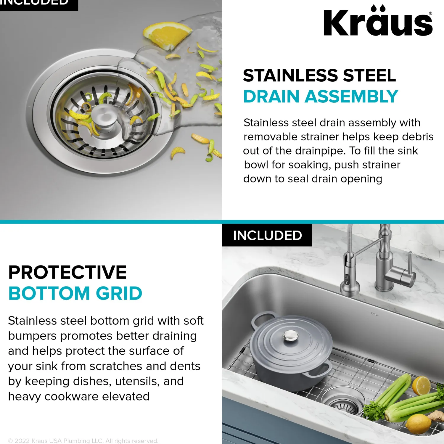 Hot 32” Undermount 18 gauge Stainless Steel Single Bowl Kitchen Sink Stainless Steel Sinks|Undermount Sinks