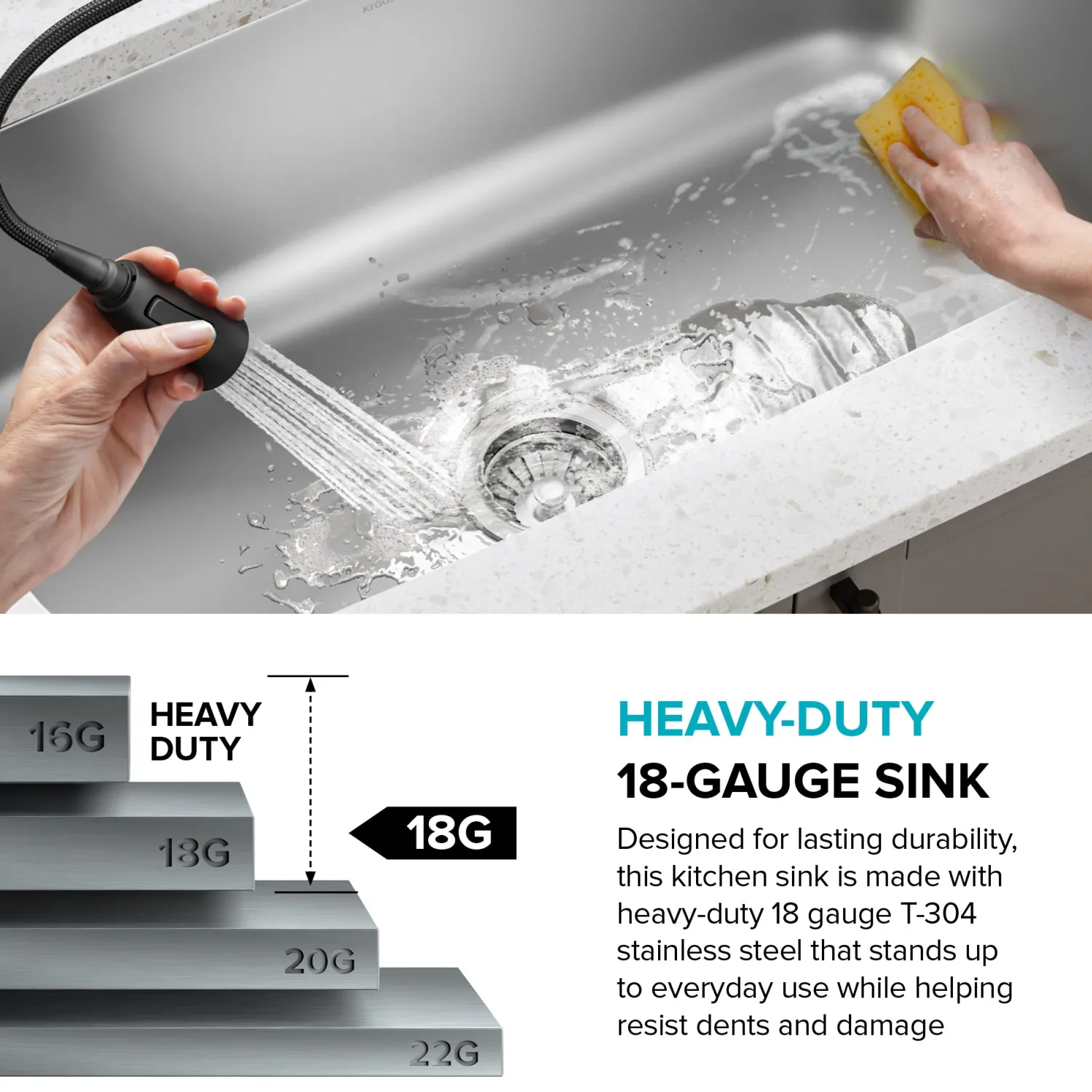 Sale 20" Undermount Single Bowl Stainless Steel Kitchen Sink Sinks For Tight Spaces|Bar / Prep Sinks