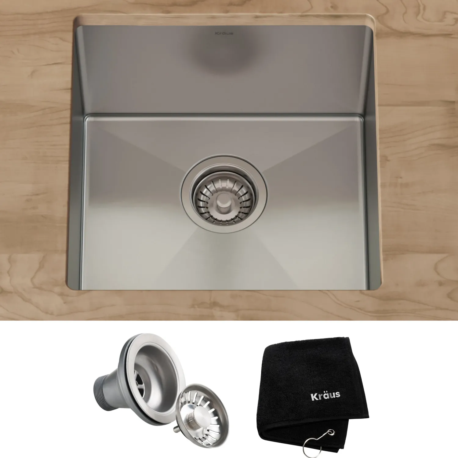 Sale 17" Undermount Single Bowl Stainless Steel Kitchen Bar Sink Sinks For Tight Spaces|Bar / Prep Sinks