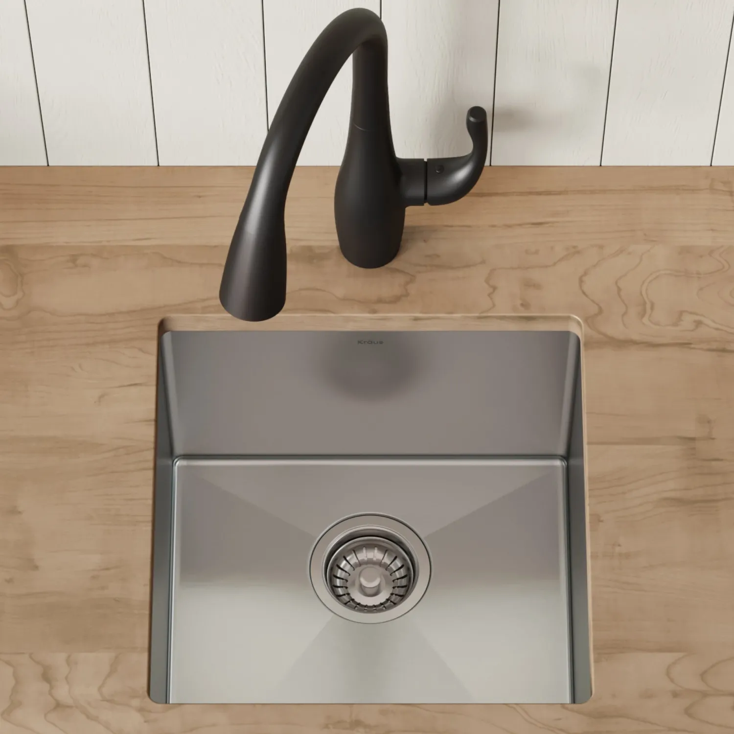 Sale 17" Undermount Single Bowl Stainless Steel Kitchen Bar Sink Sinks For Tight Spaces|Bar / Prep Sinks