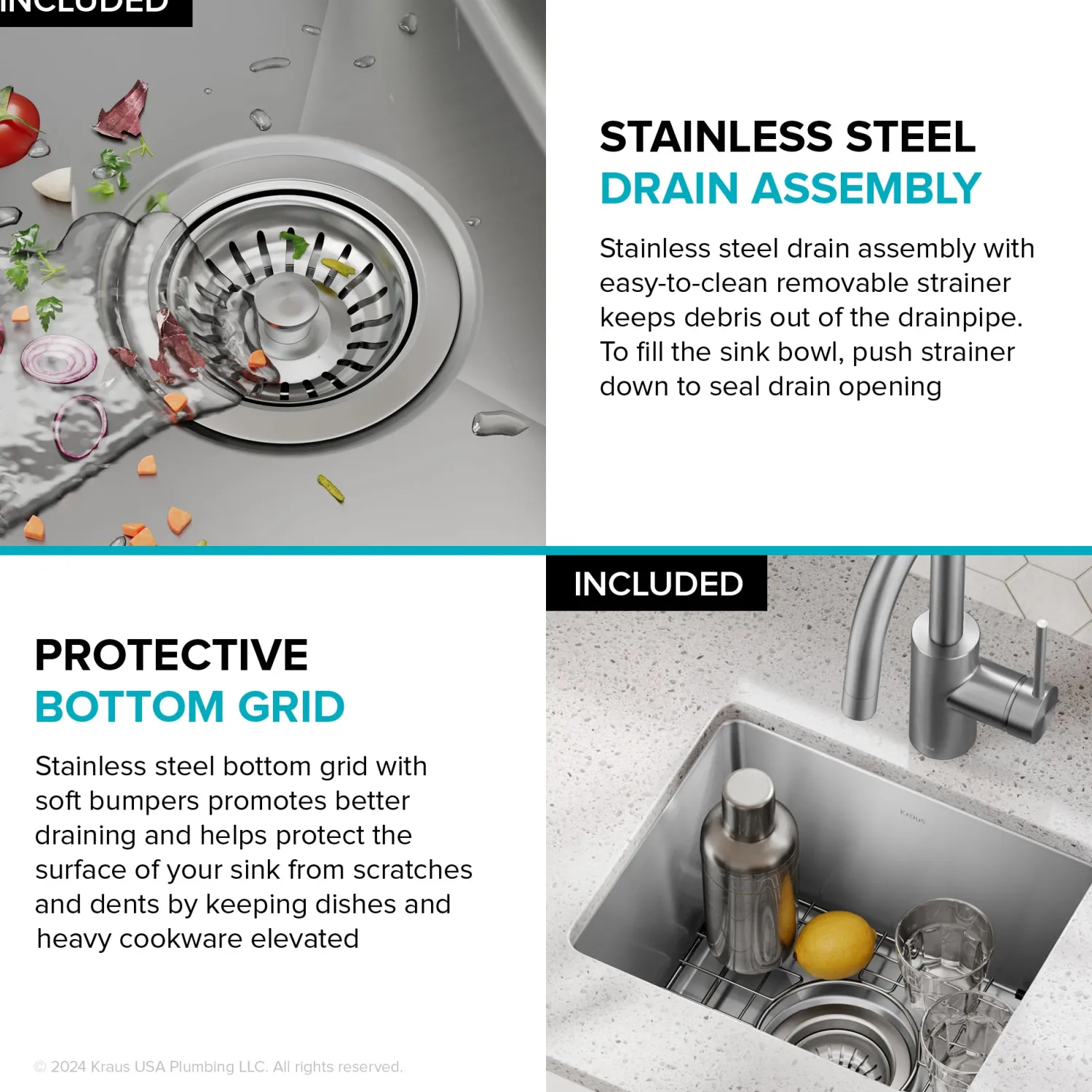 Outlet 15” Undermount Single Bowl Stainless Steel Kitchen Bar Sink Sinks For Tight Spaces|Bar / Prep Sinks