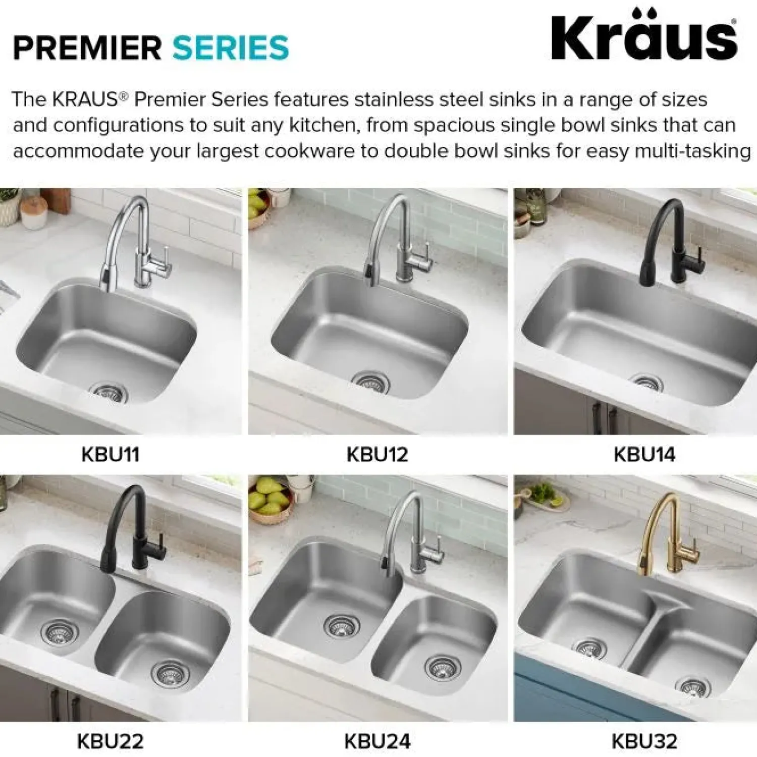 Online 23" Undermount Single Bowl Stainless Steel Kitchen Sink Stainless Steel Sinks|Single Bowl Sinks