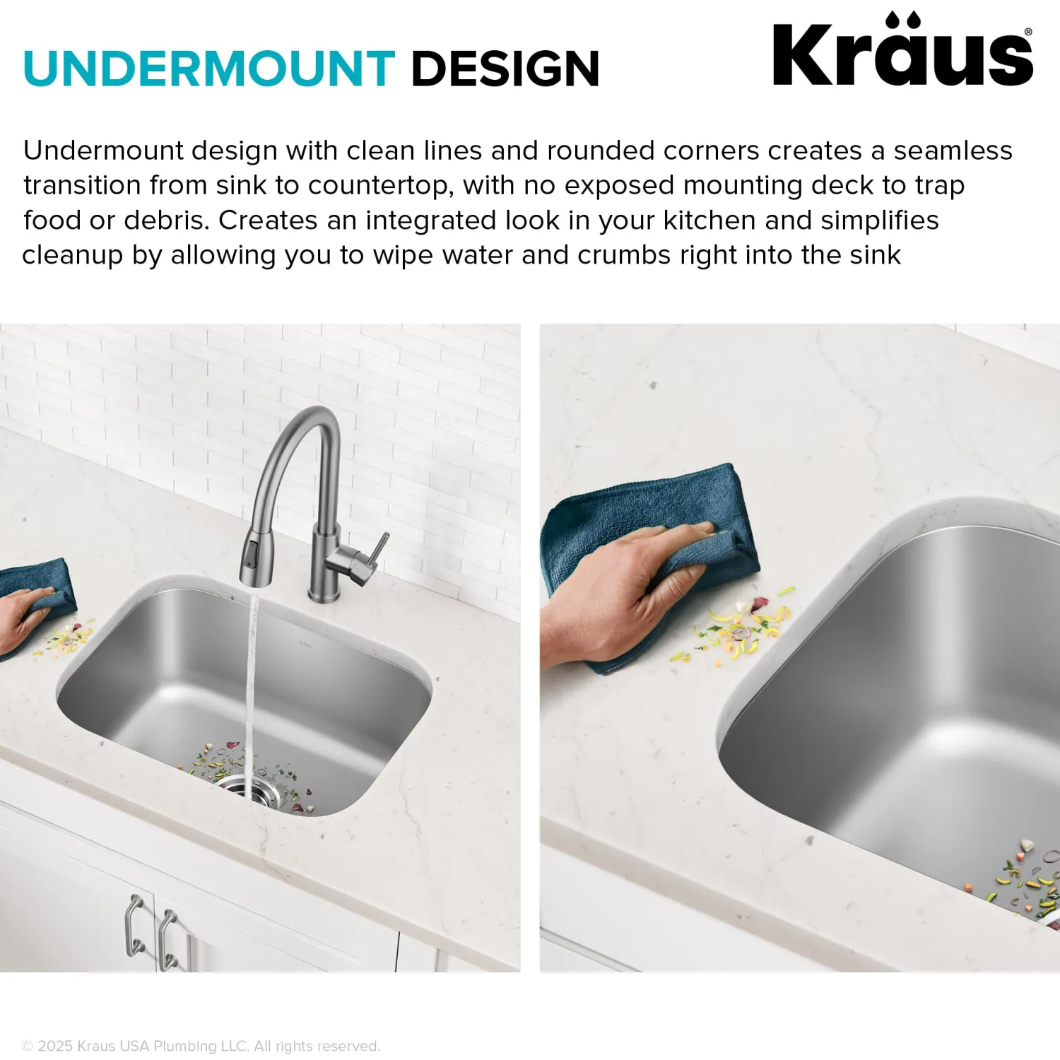 Online 23" Undermount Single Bowl Stainless Steel Kitchen Sink Stainless Steel Sinks|Single Bowl Sinks