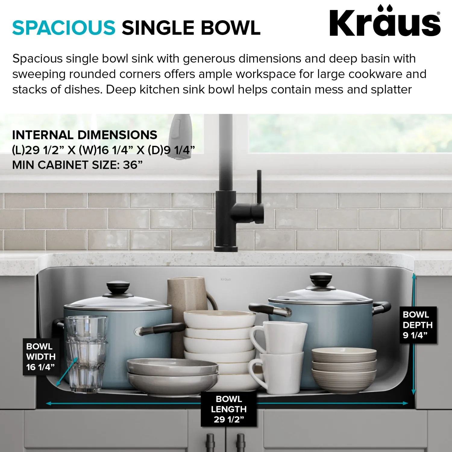 Discount 31" Undermount Single Bowl Stainless Steel Kitchen Sink Stainless Steel Sinks|Undermount Sinks
