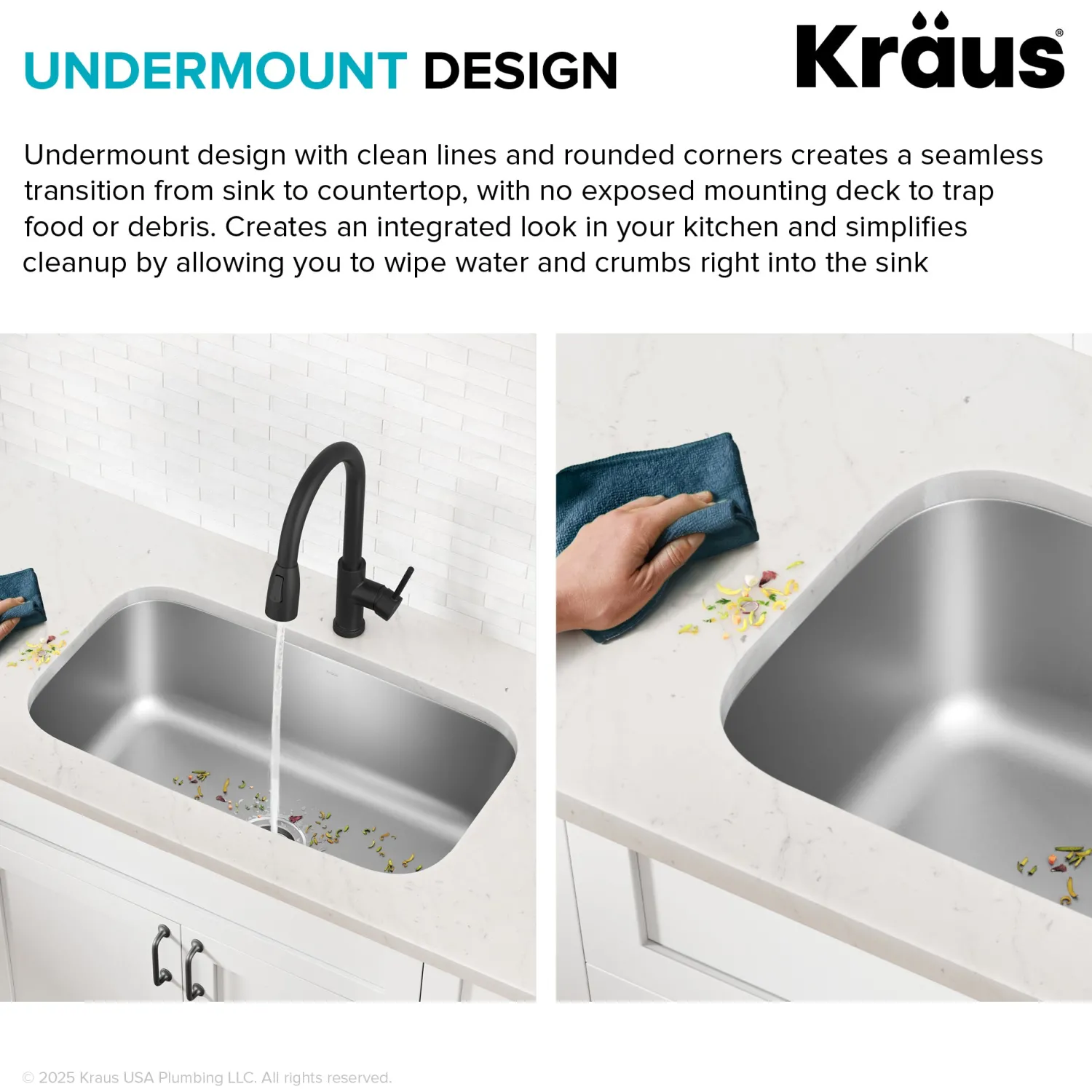 Discount 31" Undermount Single Bowl Stainless Steel Kitchen Sink Stainless Steel Sinks|Undermount Sinks