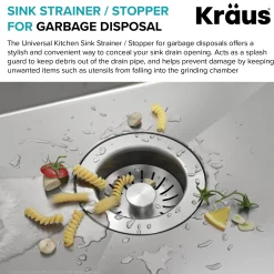 Sale Universal Kitchen Sink Strainer Stopper for Garbage Disposals Sink Drains, Disposer Flanges & Air Gaps|Garbage Disposals & Parts