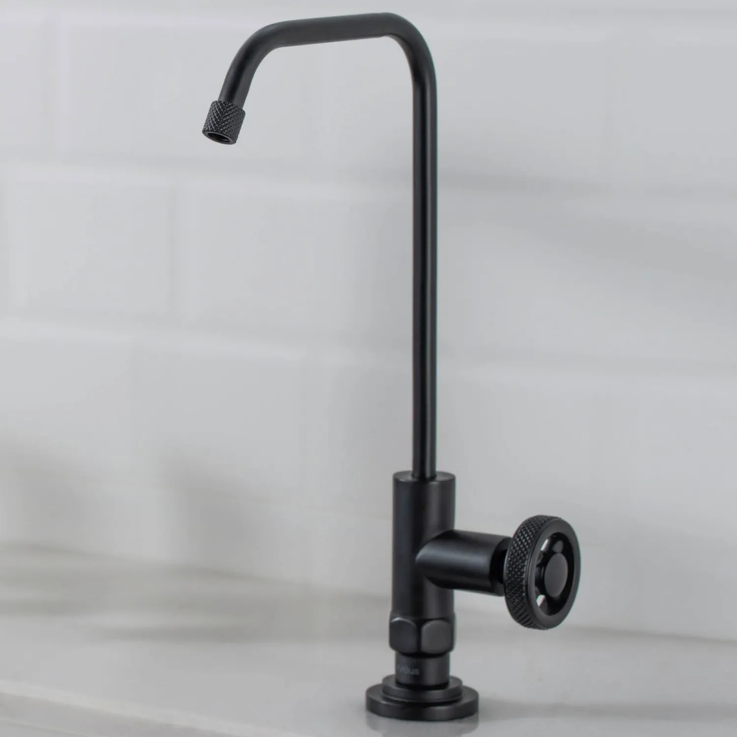 Hot Urbix Drinking Water Dispenser Kitchen Faucet in Matte Black Single Hole|Water Filter Faucets