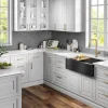 Online Urbix Industrial Pull-Down Single Handle Kitchen Faucet in Brushed Gold Single Hole