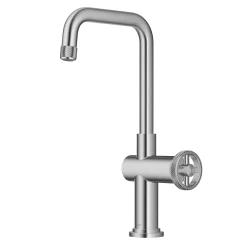 Discount Urbix Industrial Single Handle Kitchen Bar Faucet in Stainless Single Hole|Bar Faucets
